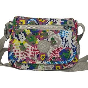 Kipling Sabian Floral Multicolor Mini Crossbody Bag - NWOT